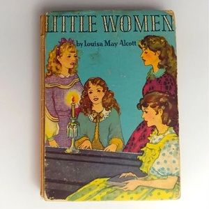 Vintage Illustrated Little Women Hard Cover Book